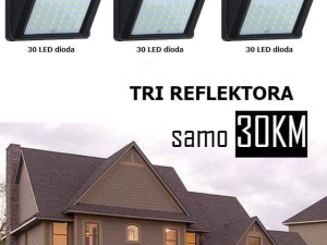 5kom Solarni reflektor sa senzorom