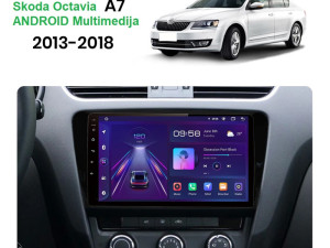 Skoda Octavia 3, Android Navigacija 10" LCD