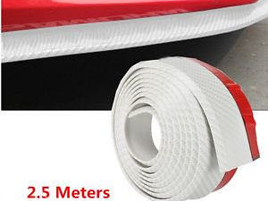 Karbon lip spojler bijeli spojler za auto 2.5m