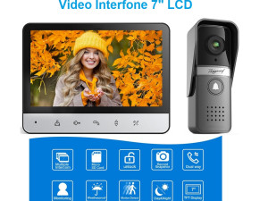 Interfon Video 7 incha , zvono NOVO