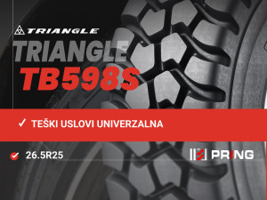 26.5R25 TRIANGLE TB598S 26.5 R25 (E-4/T2 TL) 26.5 25