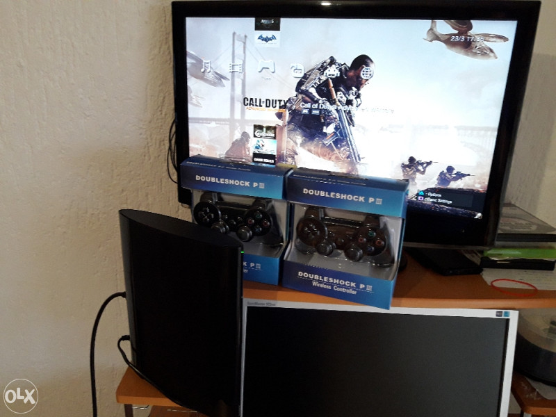 Ps3 super slim 160gb cipovan 20igara pes 22 gta v