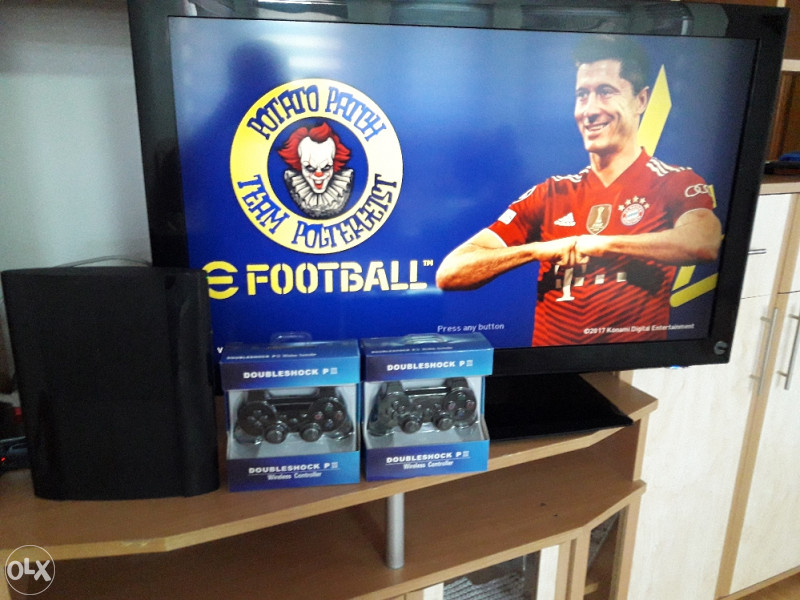 Ps3 super slim 160gb cipovan 20igara pes 22 gta v
