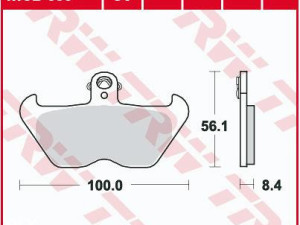 Disk pločice BMW R GS,RT,K1,K100 850,1000,1100