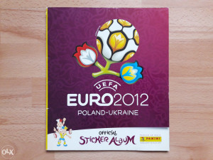 ALBUM-UEFA EURO2012-POLAND-UKRAINE-PANINI