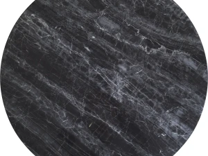 Kamena ploča za stol fi70cm - crna