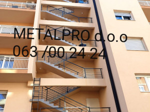 Čelične željezne cinčane ograde i inox