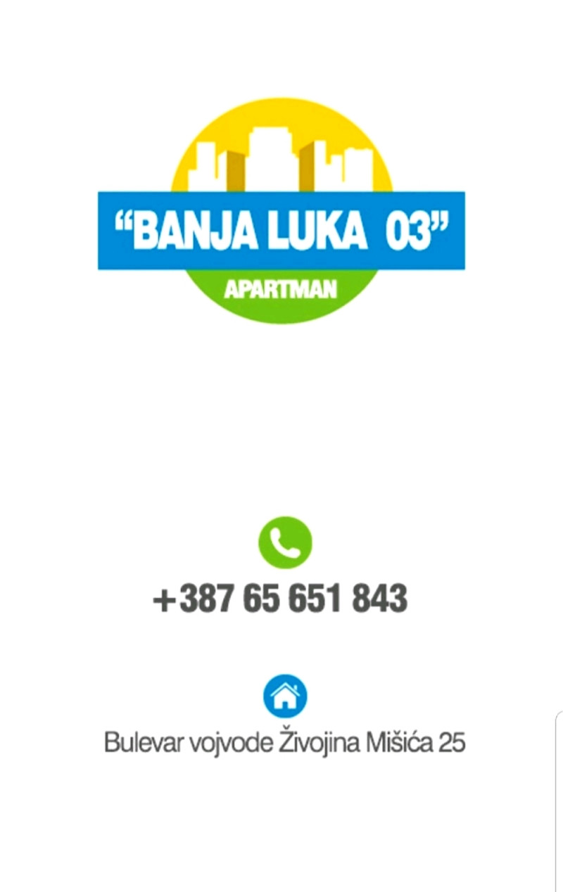 STAN NA DAN BANJA LUKA 70m2.065 651 843 11