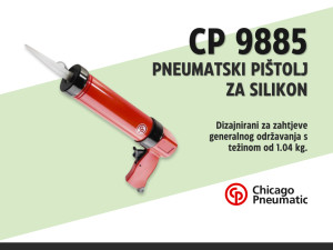 Pneumatski pištolj za silikon