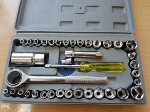 Ključ nasadni set gedora 1/4'' i 3/8'' 40kom