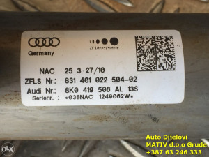 Puška stup stub volana Audi A4 B8 2010.