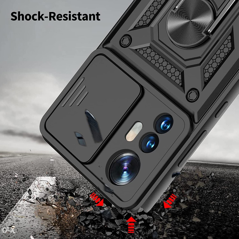 VQWQ Custodia Compatible with Xiaomi Mi 12T / Mi 12T Pro - Up-Down Flap Case Pelle Wallet