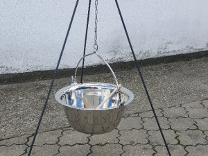 Kotlic Inox Debeli 10L sa Nogama (varjaca gratis)
