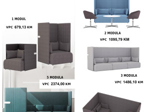 M 383 SEPAREI MODULI ZA POSLOVNI PROSTOR