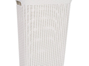 CURVER Koš za rublje 60L bijeli Rattan (0707-885)