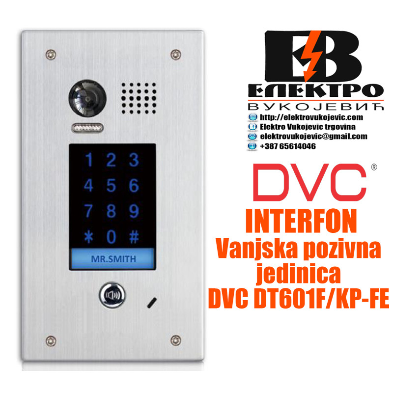 Interfon Portafon vanjska video pozivna jedinica IP54