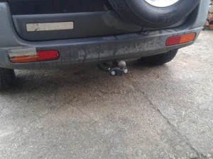 Branik land rover freelander karambolka