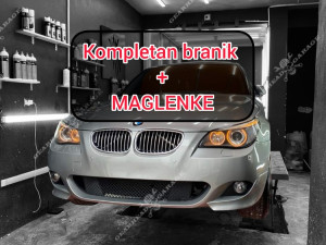 Bmw e60 M Moptic prednji branik karambolka + Maglenke m5 GG