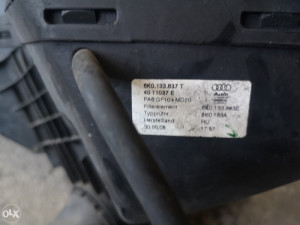 Kutija zracnog filtera audi a4 b8 8k 2.0 tdi