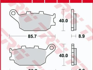 Disk pločice Honda CBR RR Fireblade 900,954,1000