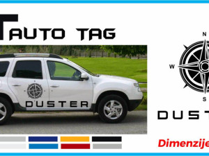 Stikeri i auto naljepnice/naljepnica za DACIA DUSTER