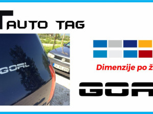 Stikeri auto naljepnice/naljepnica za GOLF GOAL