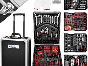 Set Alata , ključeva, Gedora sa koferom 379 dijelova