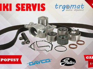Veliki servis,Set zupcastog Golf 5,VW,AUDI,BMW,FORD,