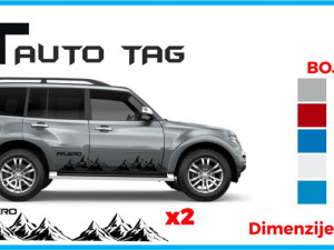 Stikeri i auto naljepnice/naljepnica NISSAN PAJERO