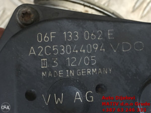 Klapna gasa Golf 5 2,0 GTI 06F133062E