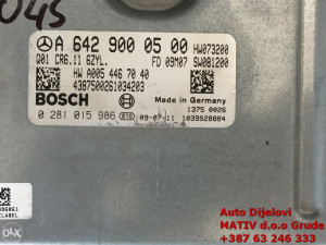 Kompjuter motora Mercedes C320 CDI 2009. A6429000500