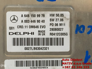 Kompjuter motora Mercedes 220 CDI 2008. A6461509978