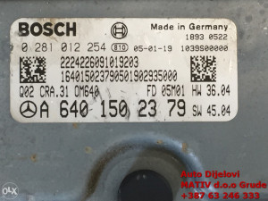 Kompjuter motora Mercedes A160 CDI A6401502379