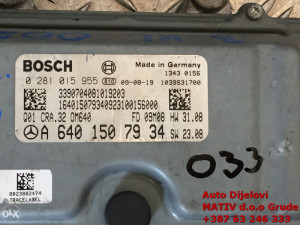 Kompjuter motora Mercedes B180 CDI 2009. A6401507934