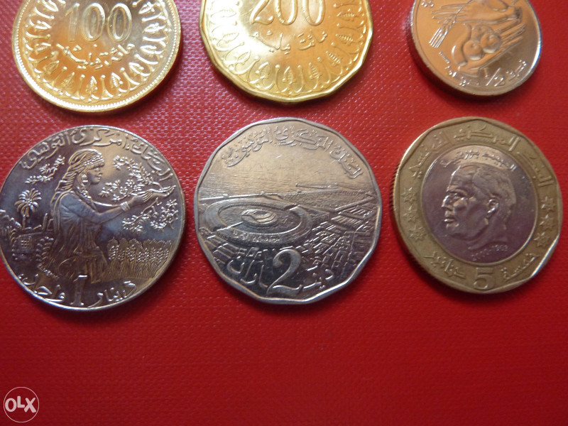 Lot kovanica Tunis