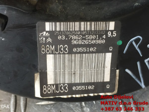 Vakum doboš kočnica Peugeot 3008 2011. 9682650980