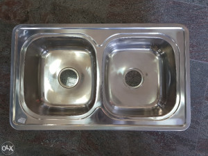 INOX DVODIJELNI SUDOPER SA SIFONOM