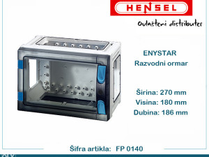 HENSEL Razvodni ormar PVC 270x180x186mm FP 0140