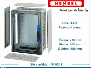 HENSEL Razvodni ormar PVC 276x366x186mm FP 0241