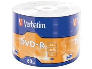 DVD-R 50/1 Verbatim 4.7gb,16x