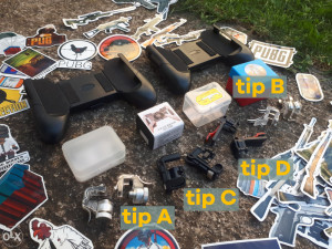 PUBG mobile Gaming Trigger Kontroler Gamepad Triggeri
