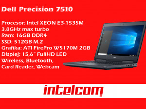 Dell Precision 7510 Xeon Quad Core