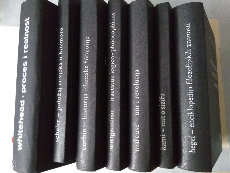 Knjige Hegel Marcuse Kami Corbin Scheler Wittgenstein