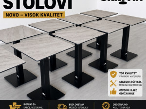 Stolovi barski postolja za stolove baštu kafice stolice