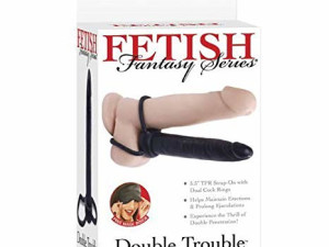Strap-On Double Trouble | SEX SHOP LAKI