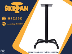 Ploce za stolove kafice barski stolovi postolja