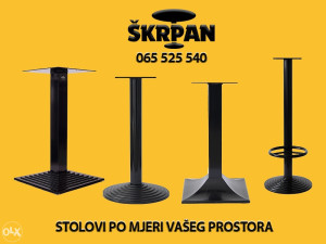 Stolovi za ugostiteljstvo barski stolovi ploce stolove