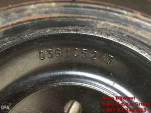 Remenica radilice Audi 2,0 TDI 2010. 03G105243