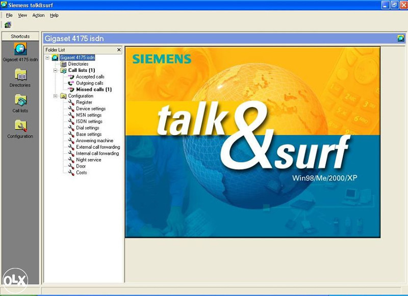 Telefon Siemens Gigaset CX253 ISDN DECT bazna stanica
