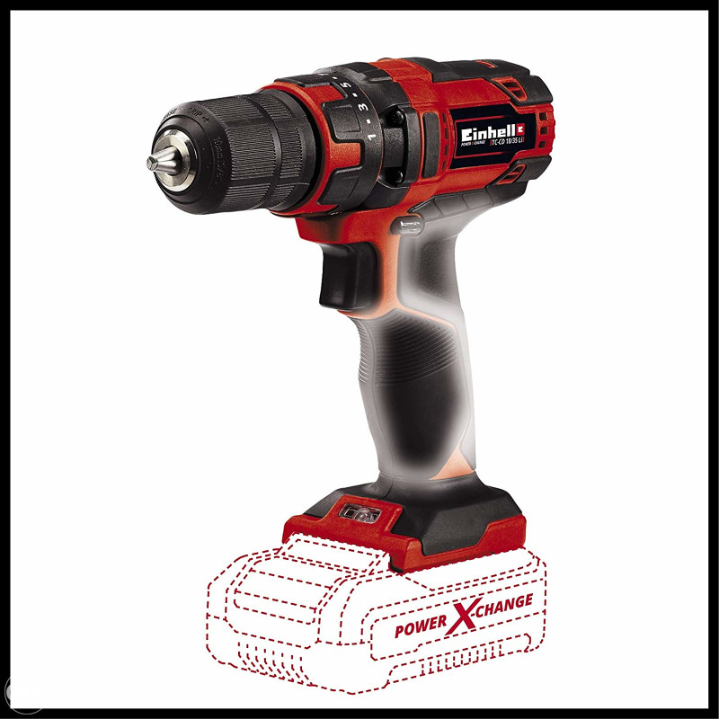 Einhell aku bušilica Power X-Change TC-CD 18/35 Li So......